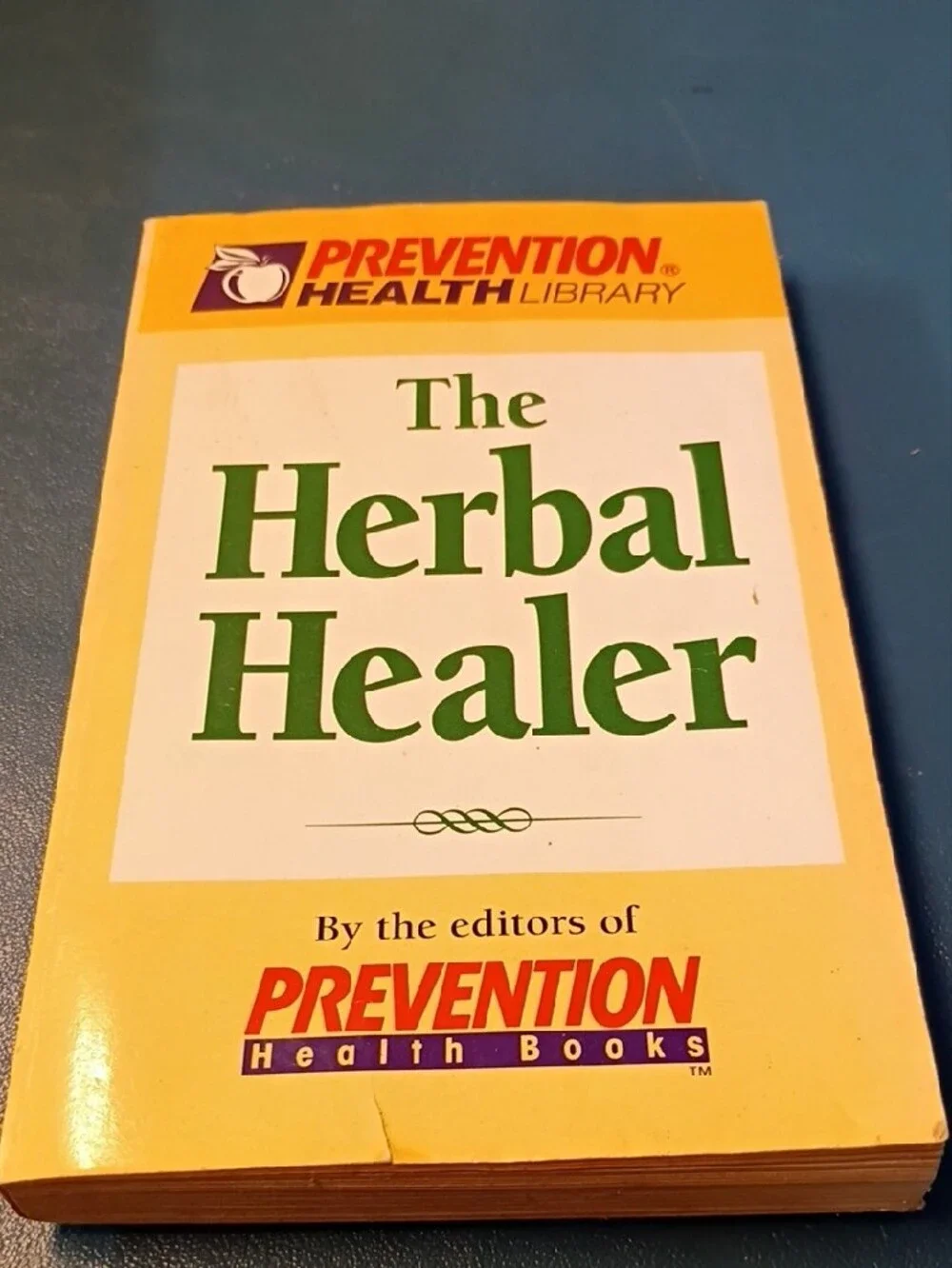 Herbal Healing Coffee Table Book Trio - Yellow, White, Green Covers